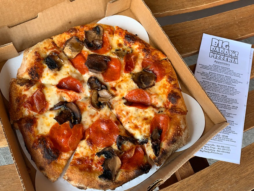 Big Daddy's pizza for take out