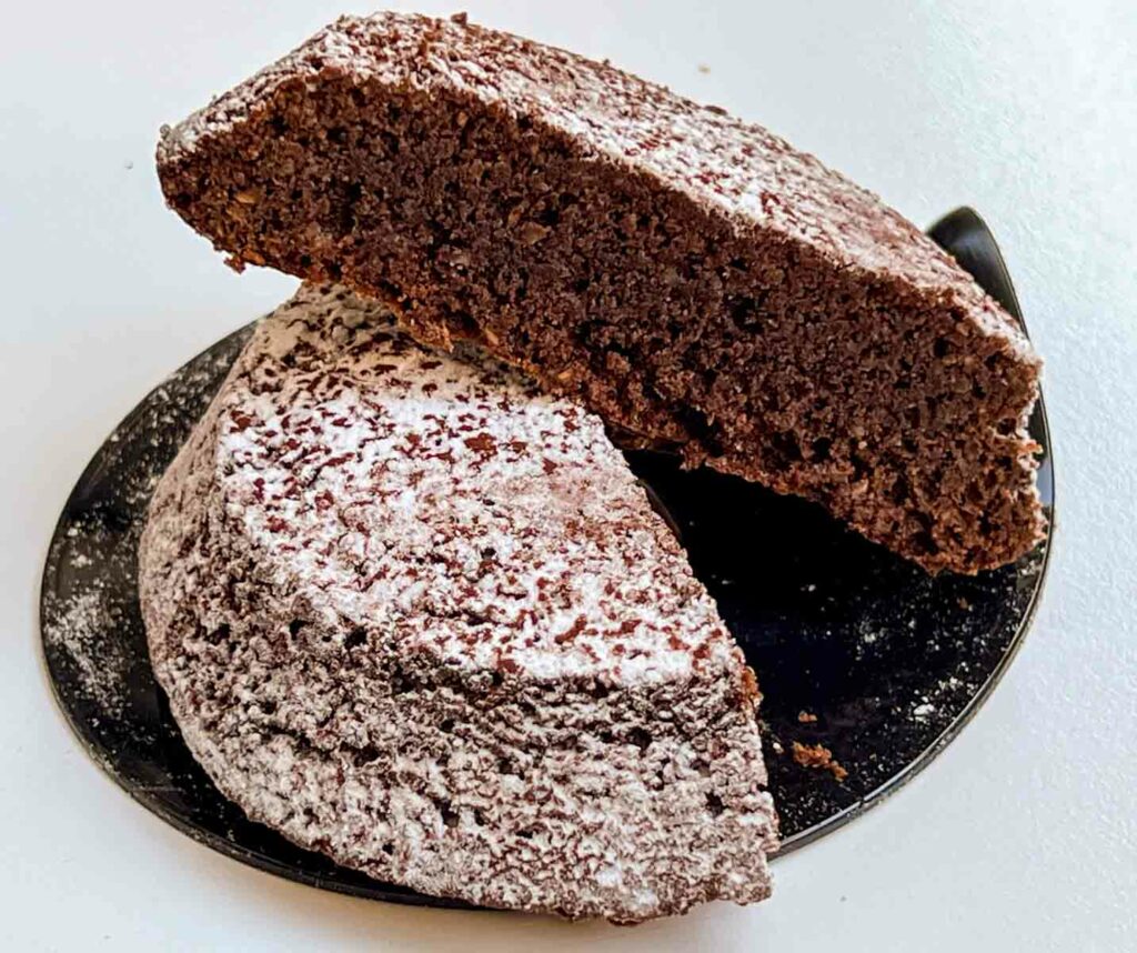 Torta Caprese at Pasticceria Poppella in Naples