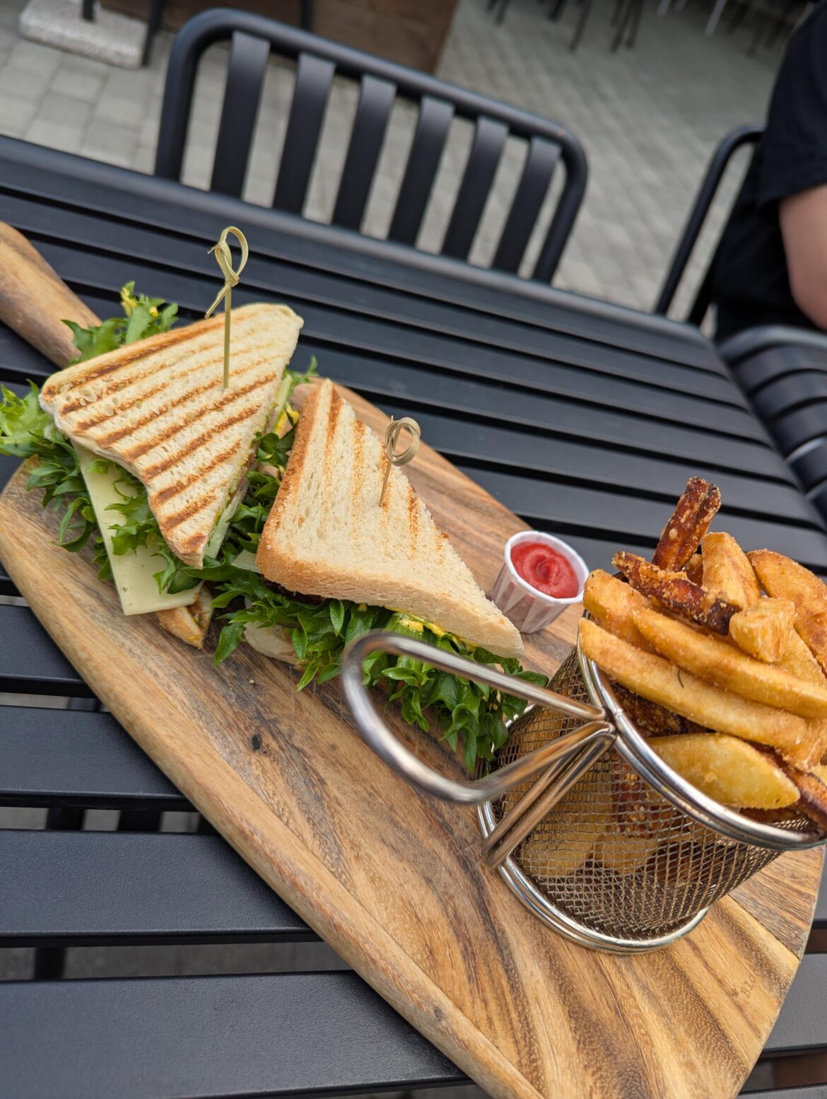 The wooden plank strikes again