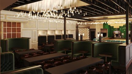 The big restaurant space where Serritella will open in Dallas' Lakewood neighborhood will...