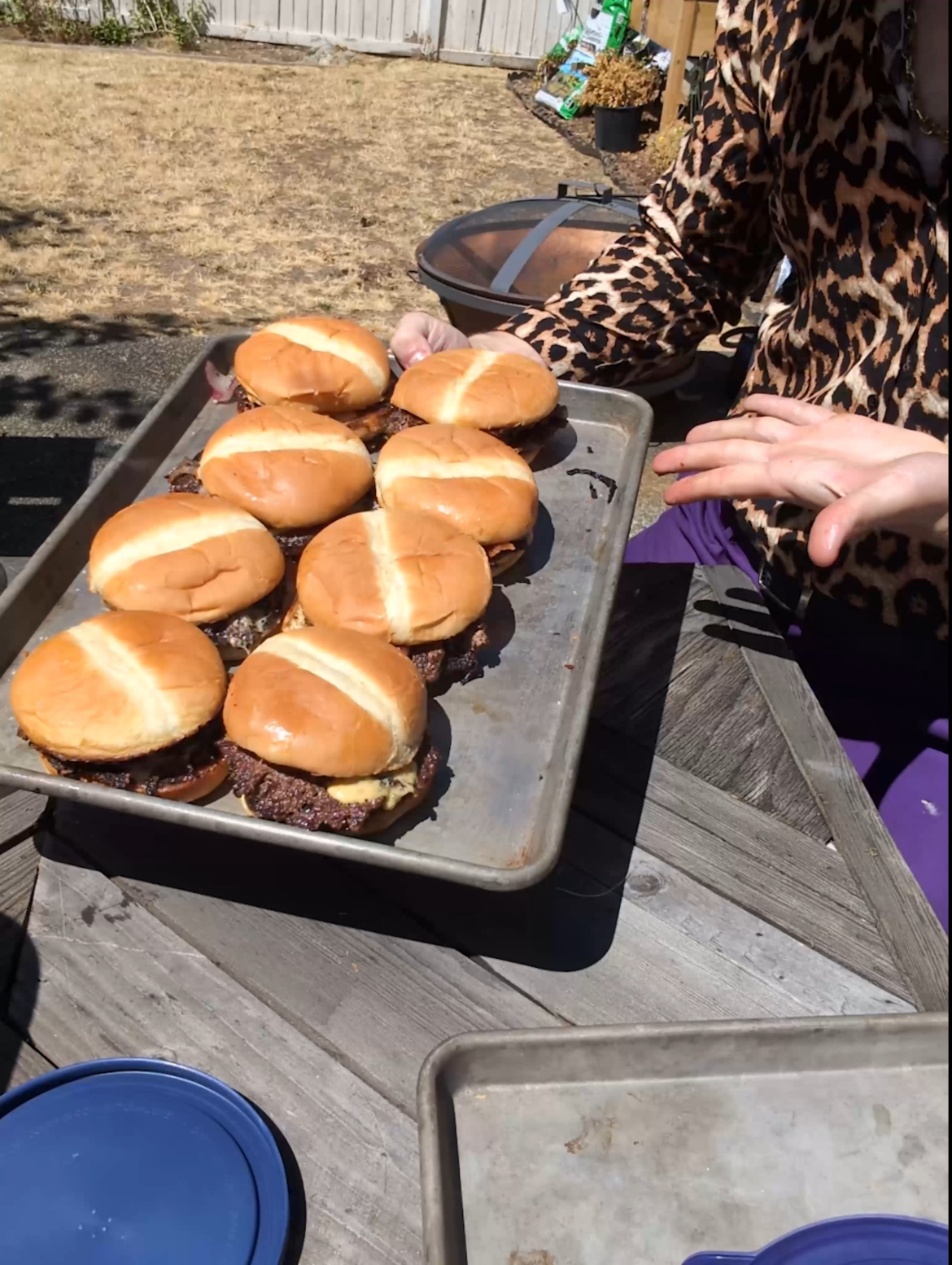 Last week I made 4 burgers. This week, as promised, I have made 8 burgers. If this post gets 16 upvotes, next Sunday I will make 16 BURGERS