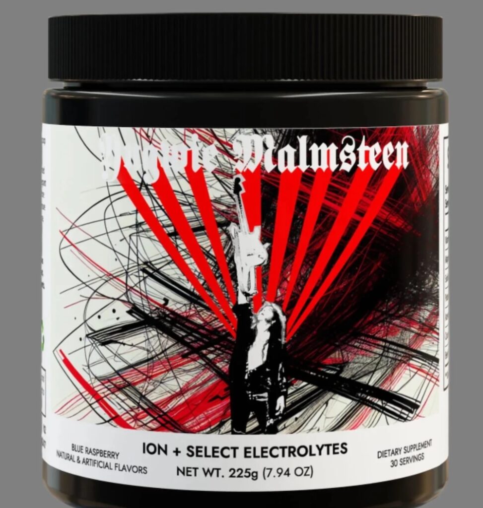 Yngwie Malmsteen Announces New Protein Powder & Health Supplements