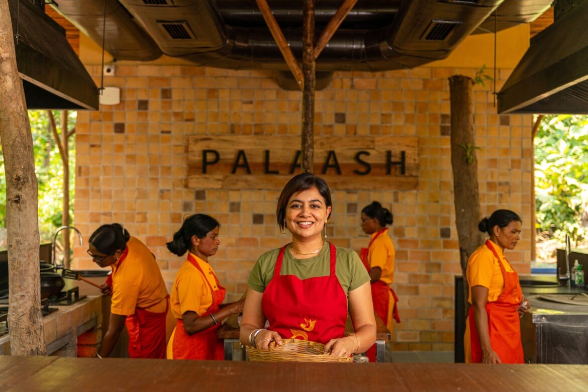 Award-winning Indian chef Amninder Sandhu empowers local women with open-fire cooking at Palaash