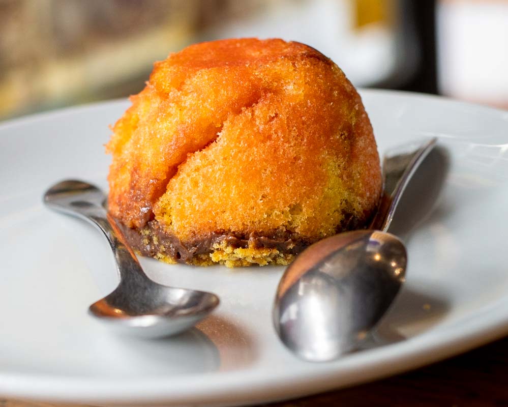 Zuccotto at Trattoria Mario in Florence