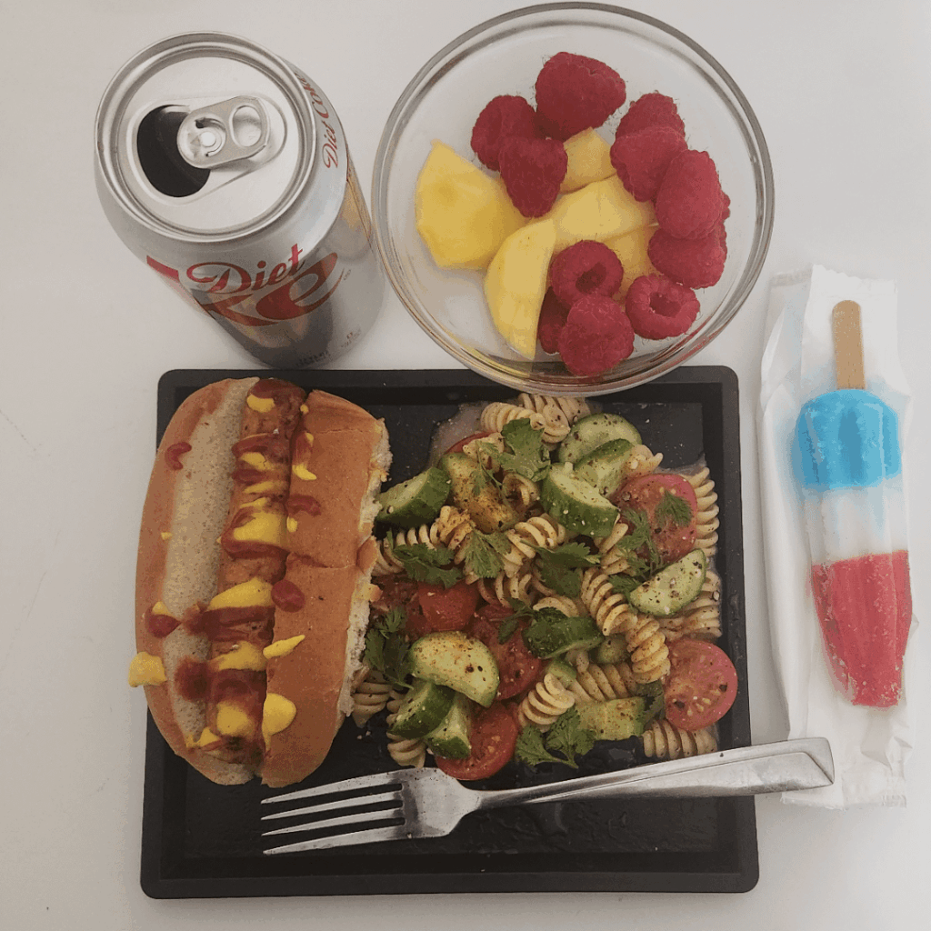 some inspo for the 4th if ur celebrating! (440kcal)