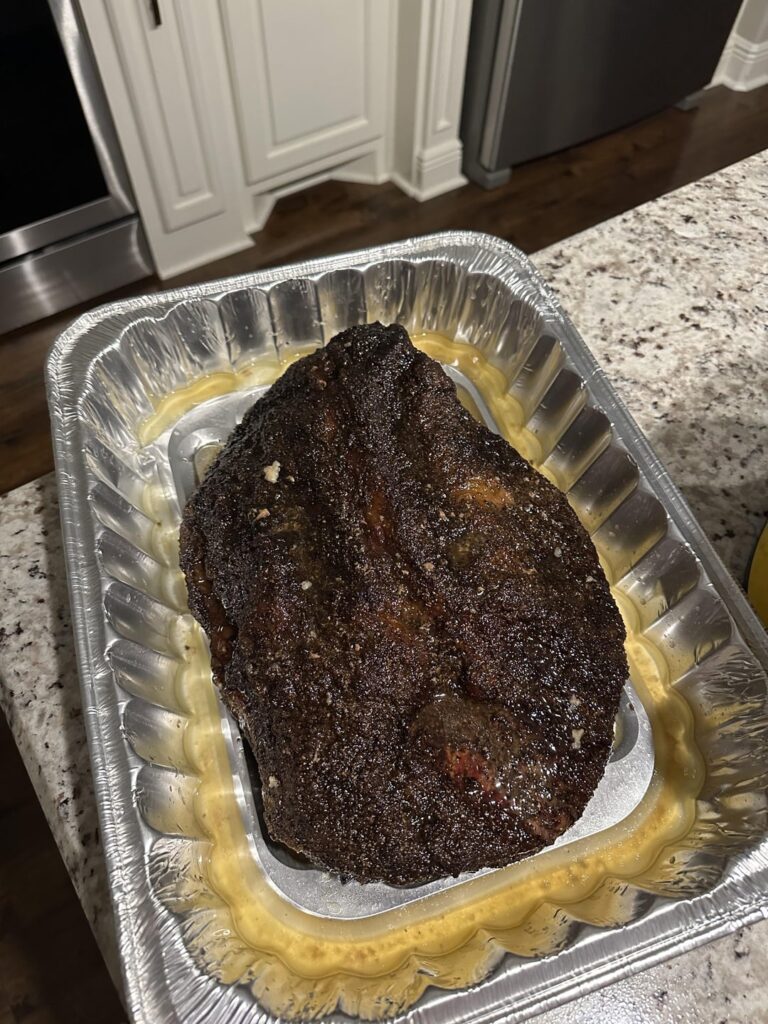Hard to beat some brisket for dinner 😋