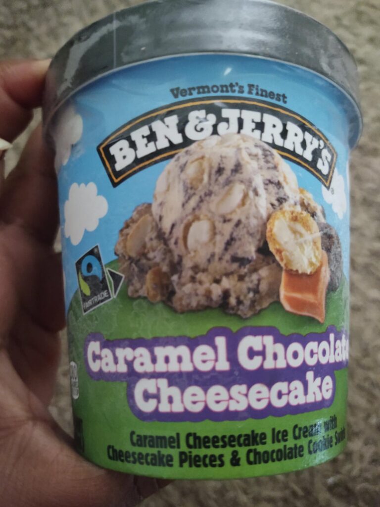 Ben & Jerry's Caramel Chocolate Cheescake