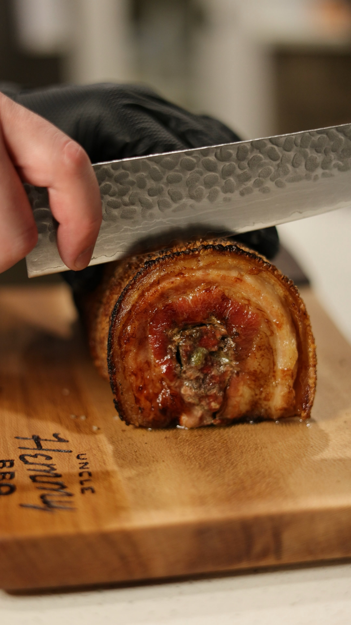 Sound on for this mini crispy smoked porchetta, recipe included!