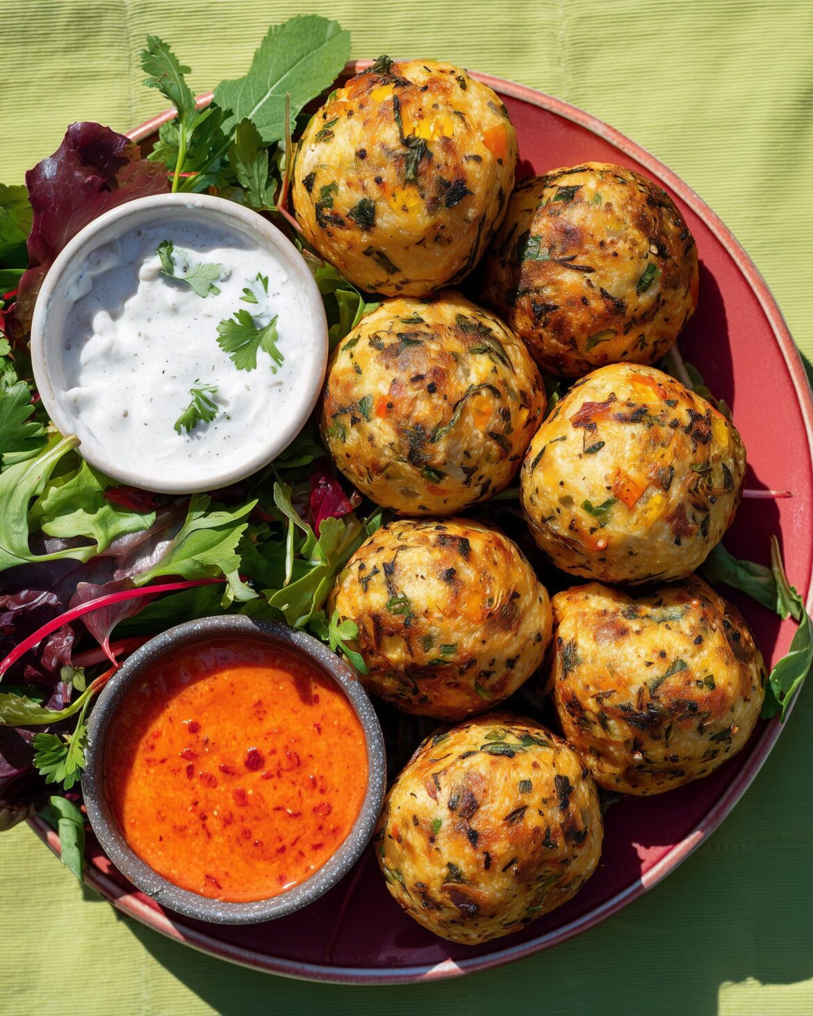 Spiced Garlic And Herb Doughballs Spiced Garlic And Herb Doughballs
