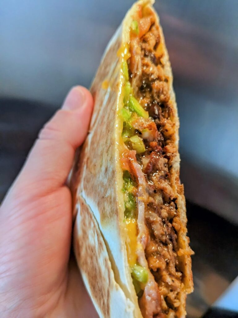 Full English Baco Tell Crunchwrap [homemade]