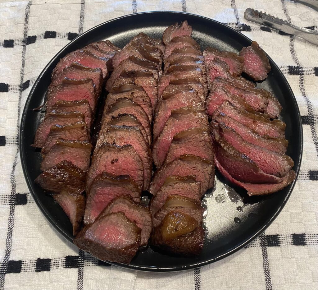 1st reverse sear attempt, rate 1/10 and tell me how to improve🙏🏼