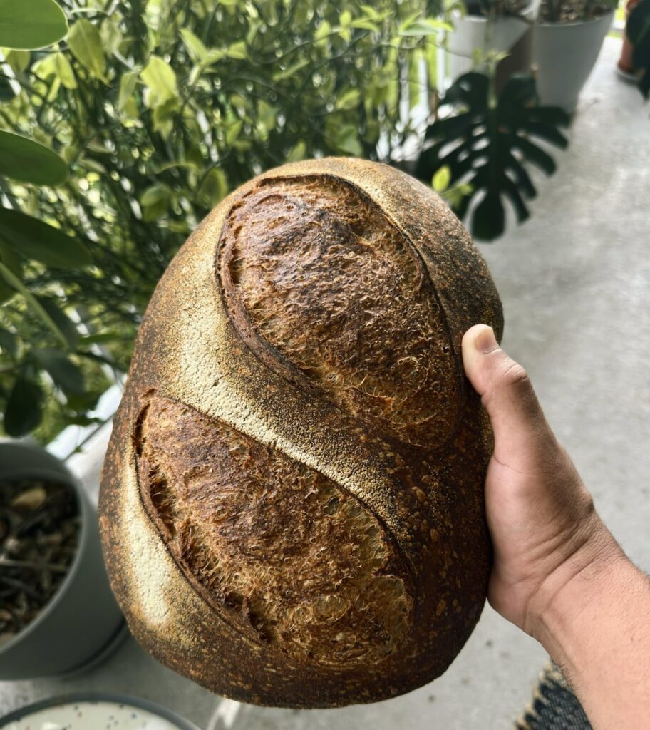 Morning whole grain bake