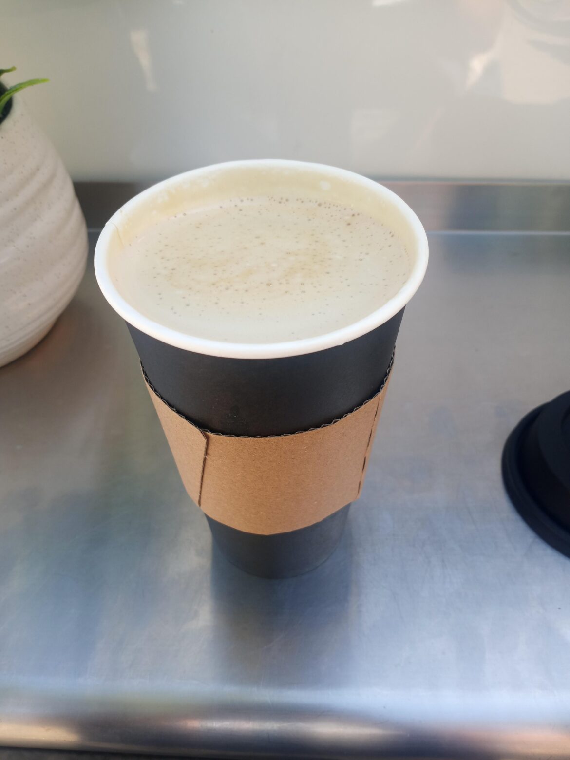 Espresso with Oat Milk!