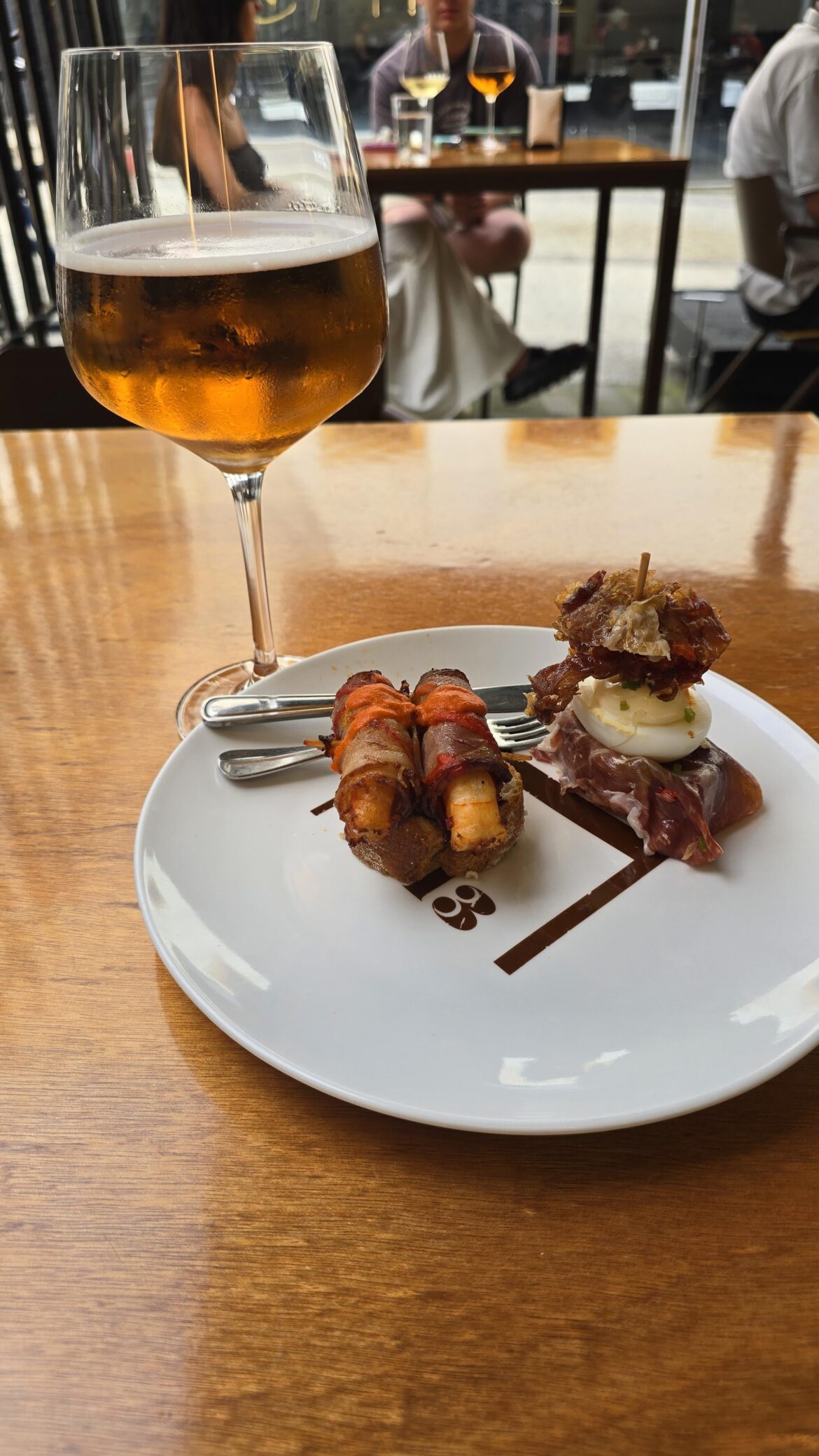 Pintxos in Basque country.