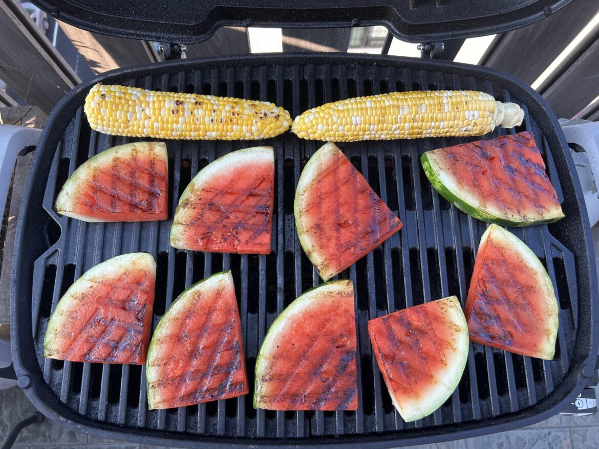 Grilled watermelon...disgusting