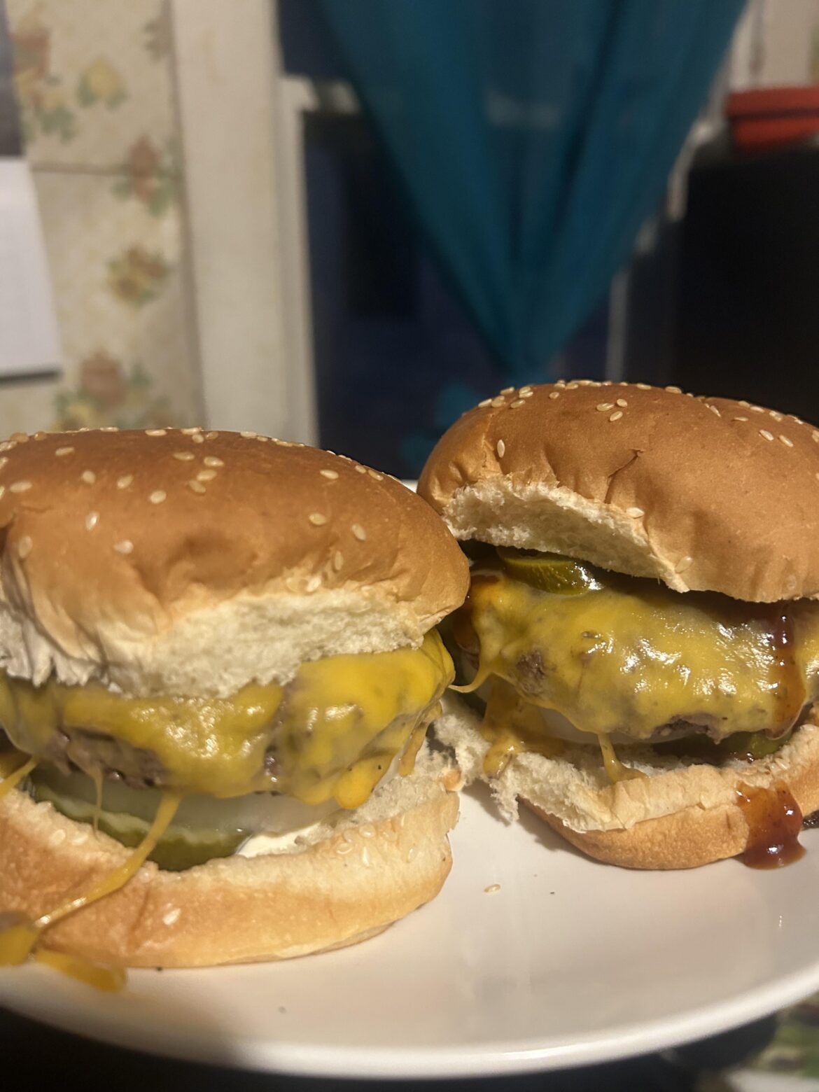 Help! I made an extra burger! Whatever am I going to do?
