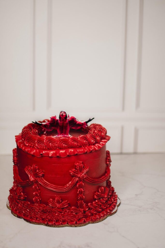 Viva la Mayhem themed cake