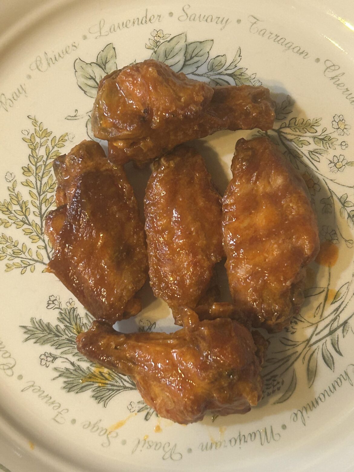 1 hour smoke/deep fry/Buffalo medium.