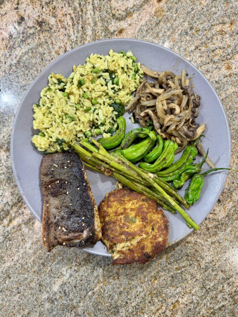 Salmon, crab cakes, petrale sole, sablefish, mussels, sardines, and more!