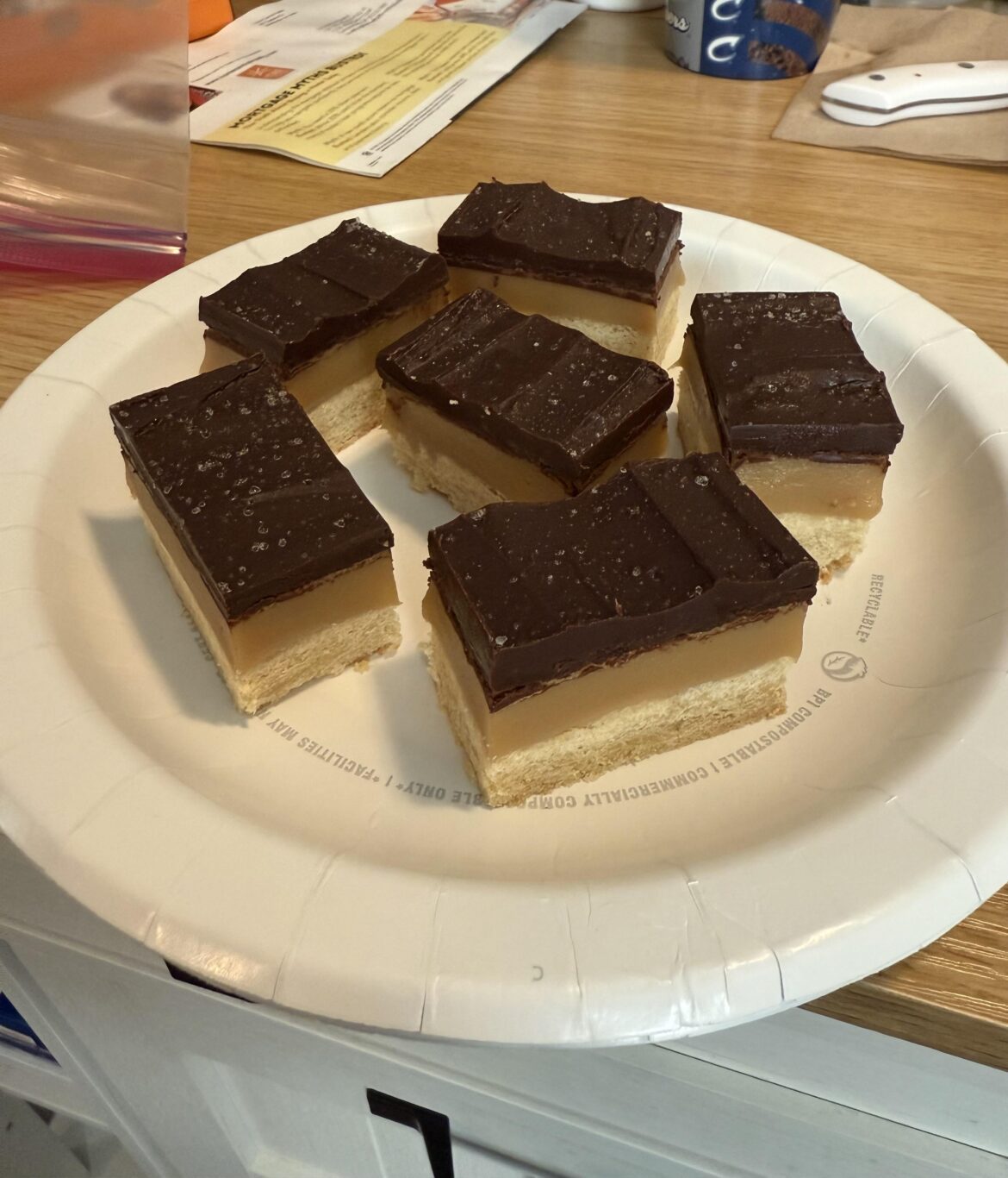 My 1st place, best in show Millionaire Shortbreads!