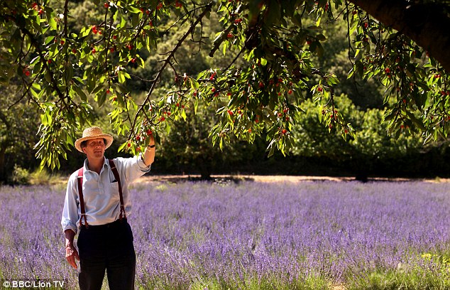 Monty's French Gardens: The author and horticulturalist returned to France to make a TV series last year