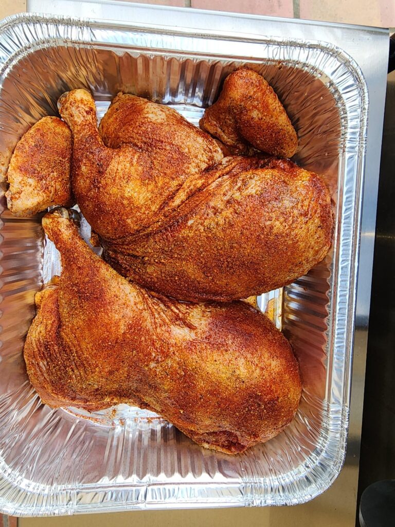 Smoked/grilled chicken