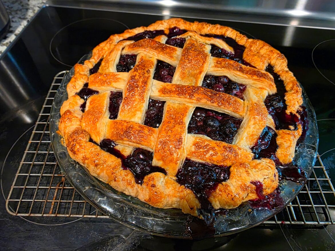 Blueberry pie!!