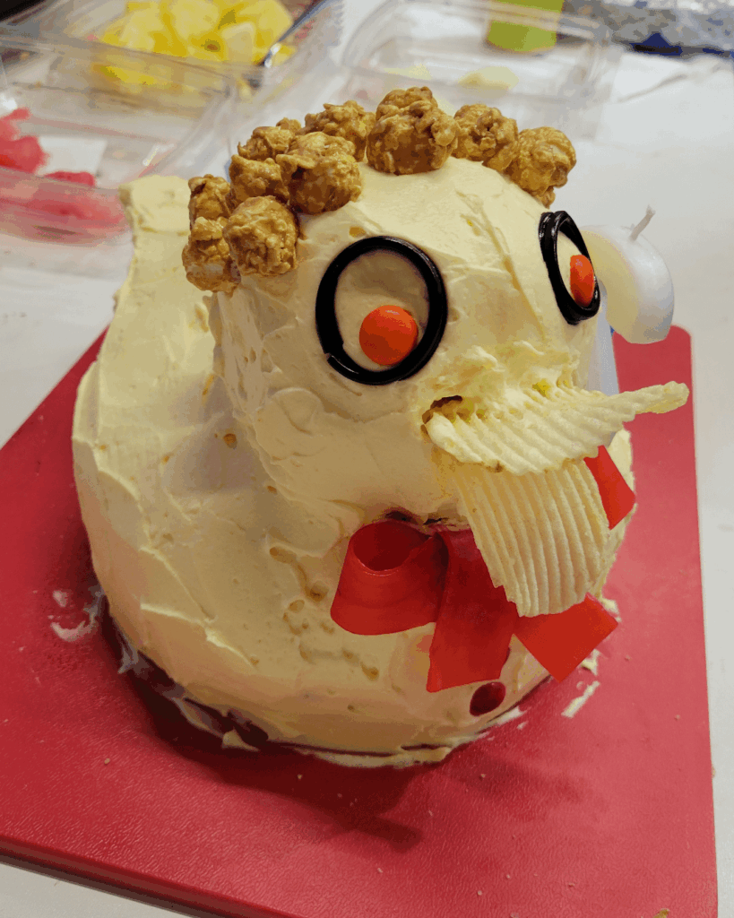 Duck Cake, the most difficult of all cakes.