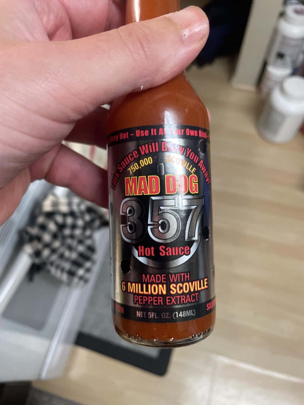 Never really tried strong hot sauces before and never thought it would be a big deal. Gave this one a taste and spent like 20 minutes drinking milk after