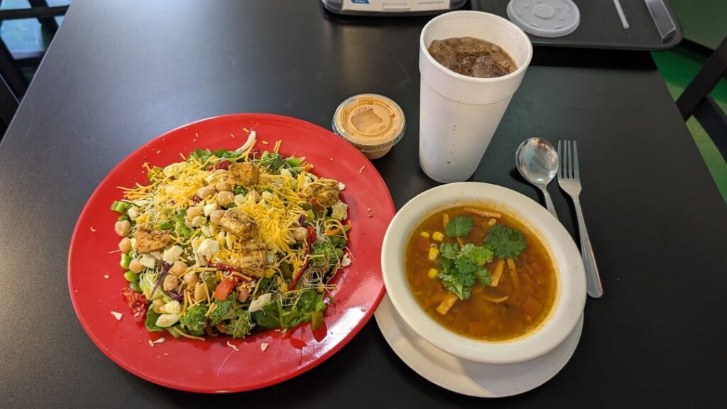 Great lunch deal North Central - 2 n 1 Salad and Grill