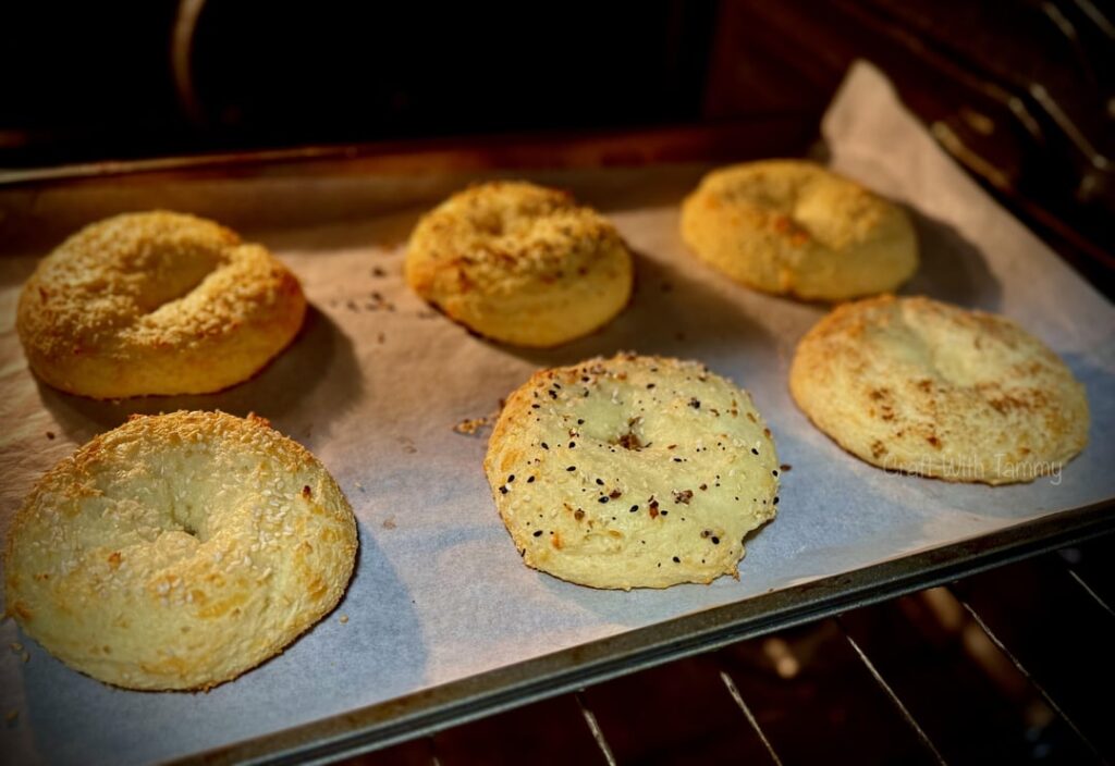 Keto Bagels and Breakfast Sandwiches - A little weekly meal prep too!