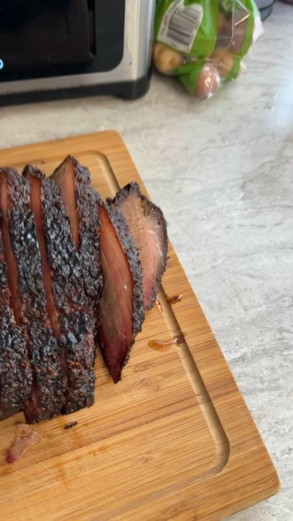 Smoked a brisket and 2 pork’s for the wife’s girls trip