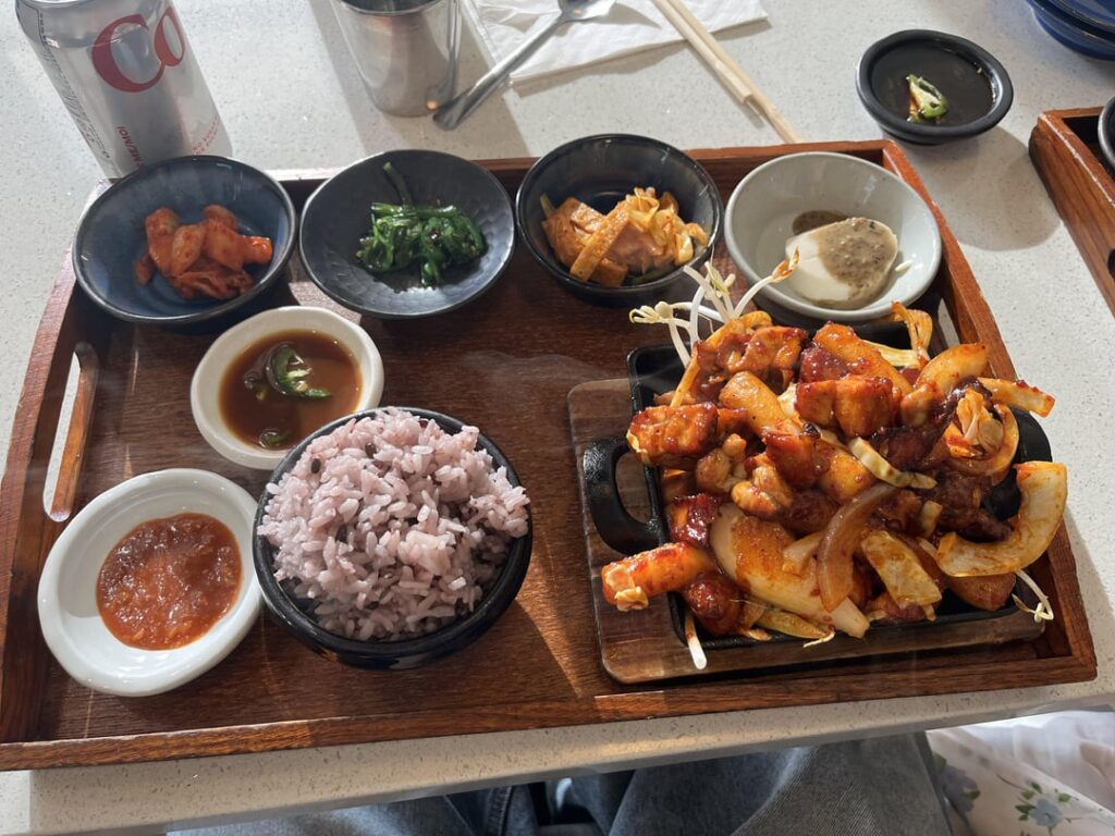How many calories in this korean meal