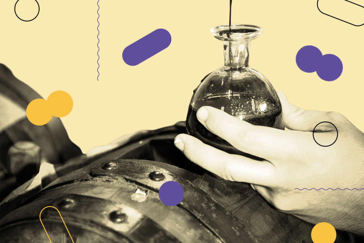 Bacteria give vinegar its characteristic flavor Bacteria give vinegar its characteristic flavor