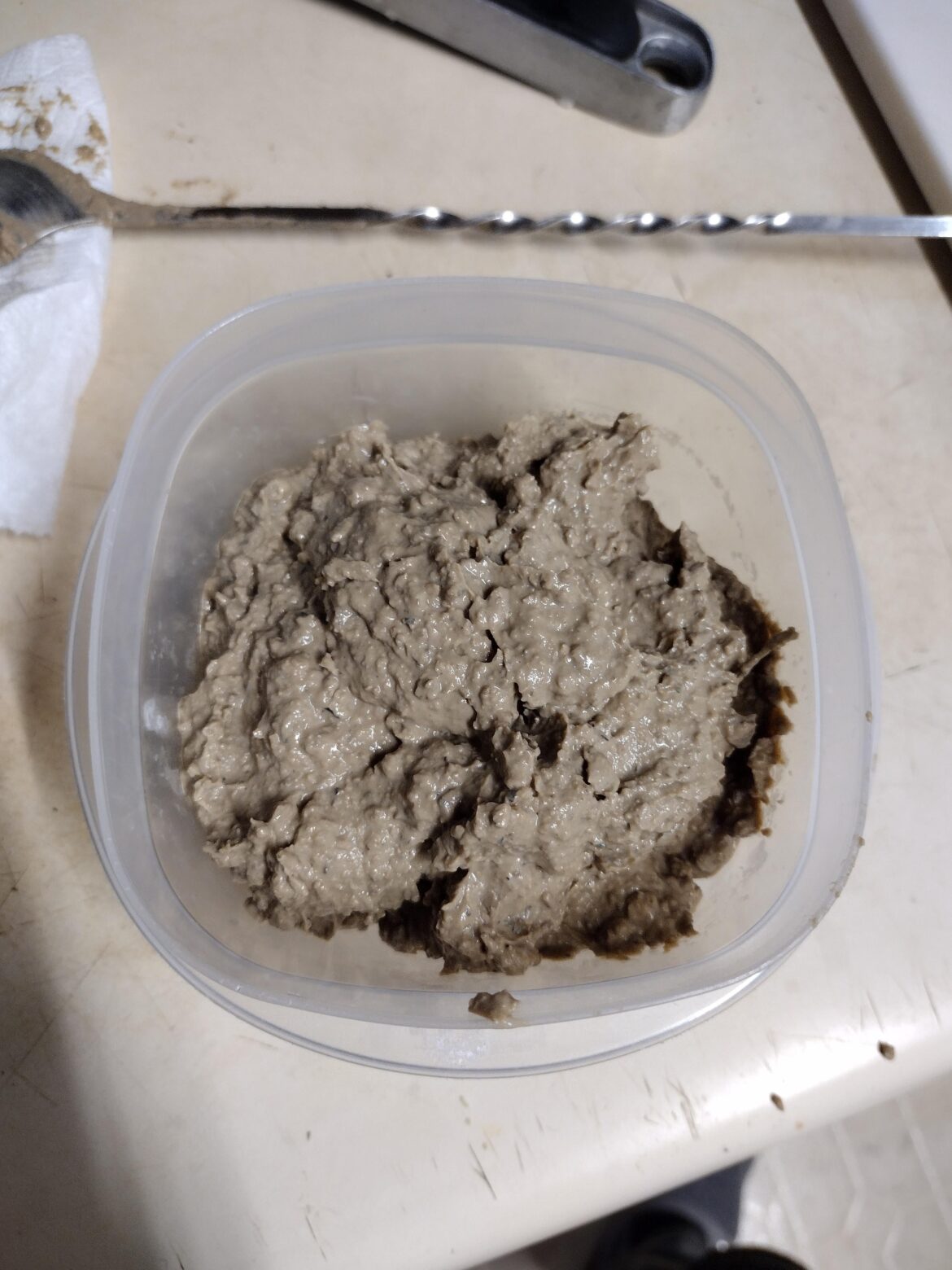 Whipped pork liver for the first time