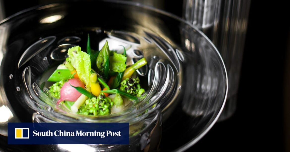 Dish in Focus: Seasonal vegetables cooked together with black truffle at Alain Ducasse at Morpheus