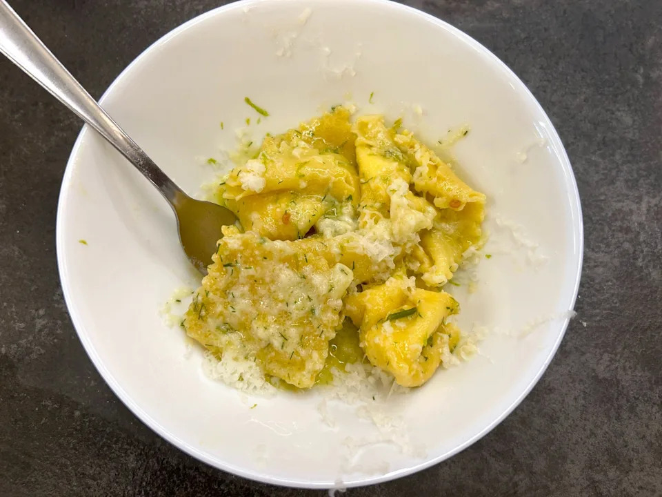 Homemade pasta at Florence pasta class