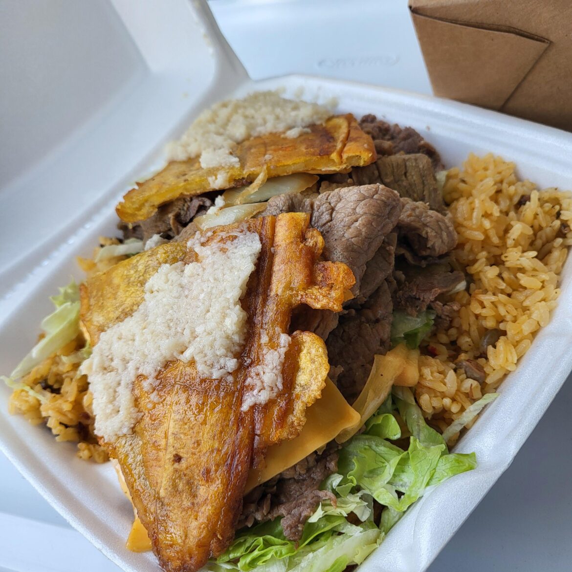 Jibarito sandwich - Jibaritos y Mas is the best!