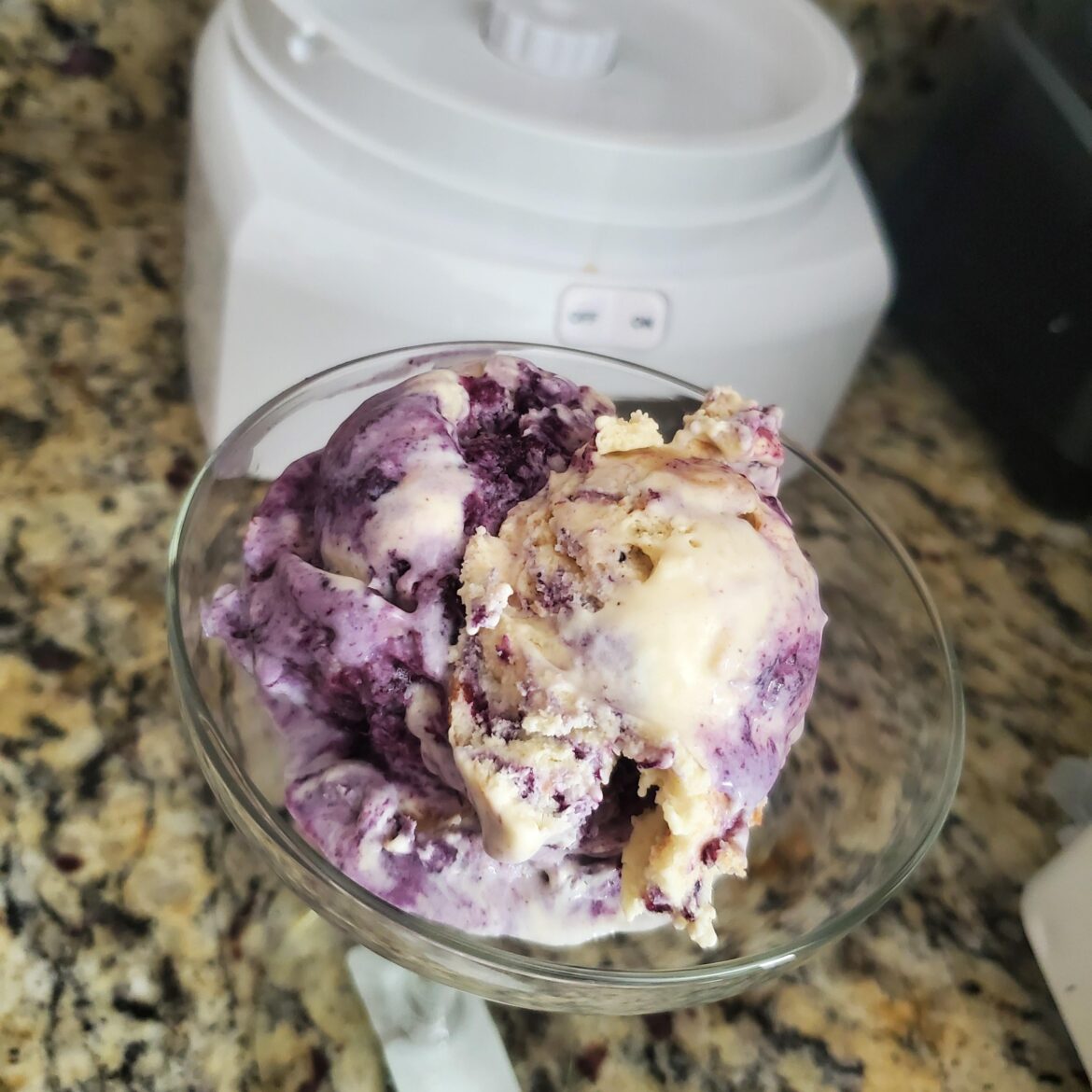 Blueberry Cream Pie Ice Cream - Dining and Cooking