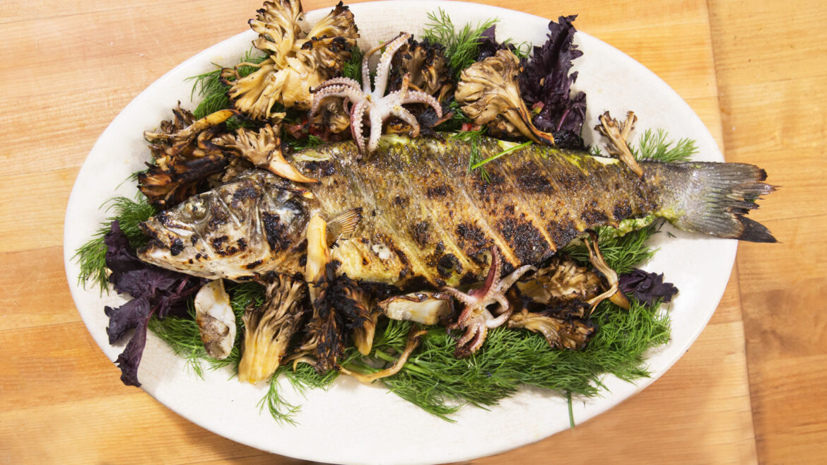 Watch How to Grill Fresh Seafood Indoors, With No Smoke | Kitchen Lab Bon Appétit