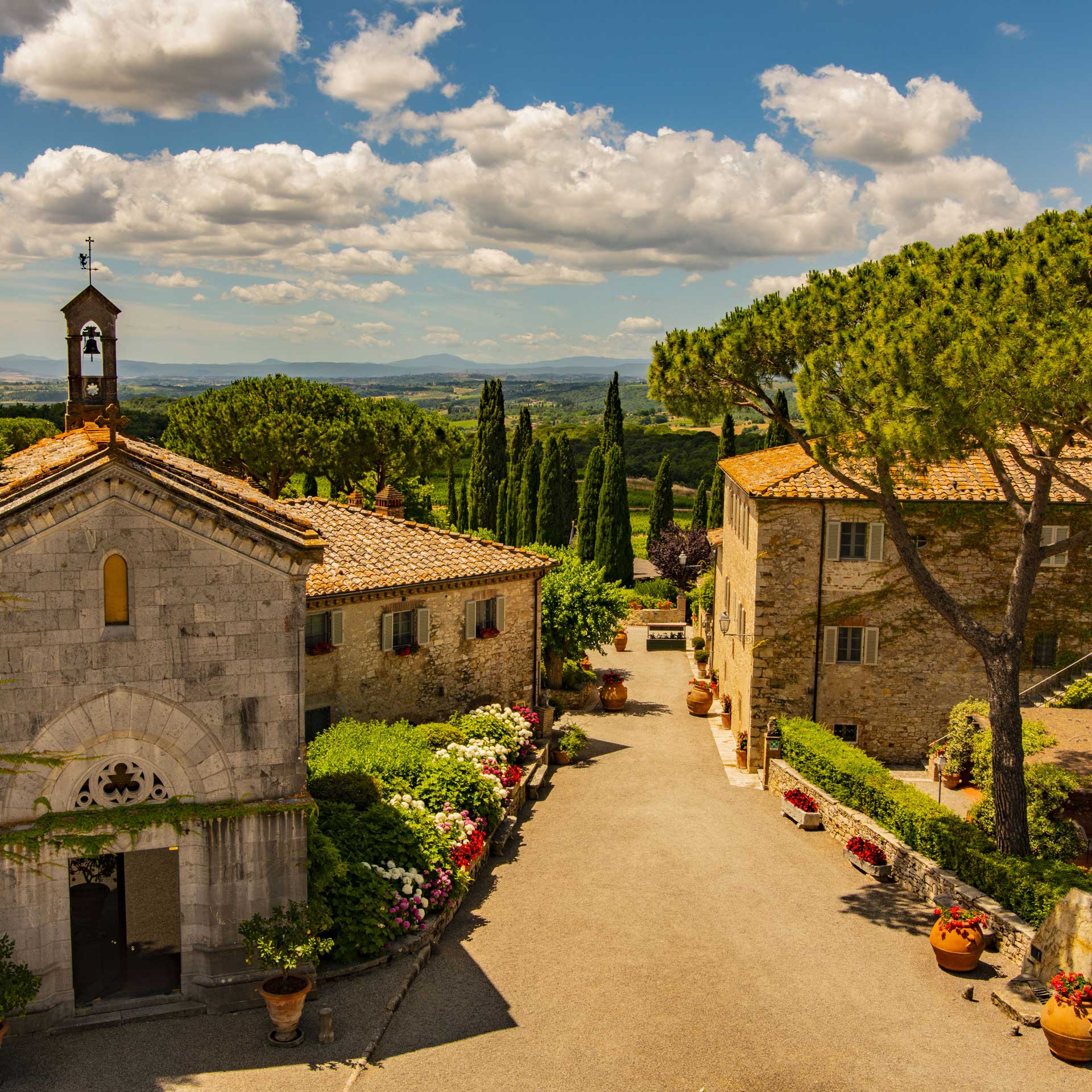 Hotel Borgo San Felice is more than a hotel: its an entire ancient village.