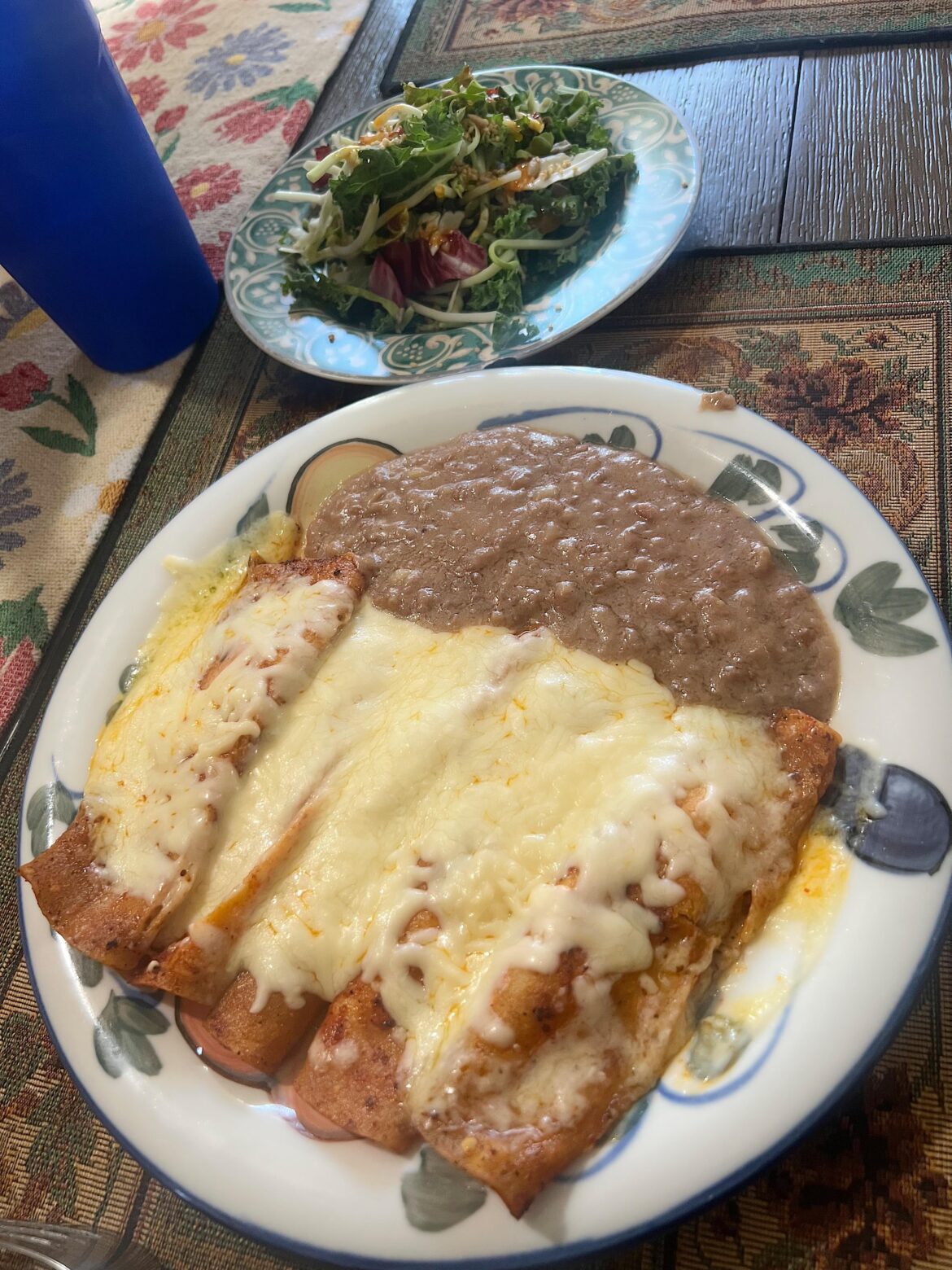 Enchiladas de queso