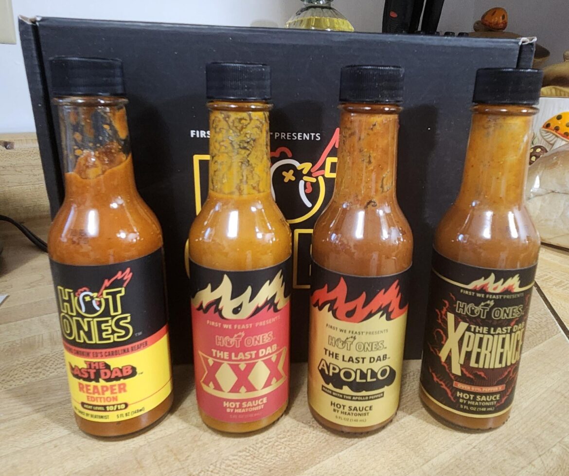 I got the whole last dab collection