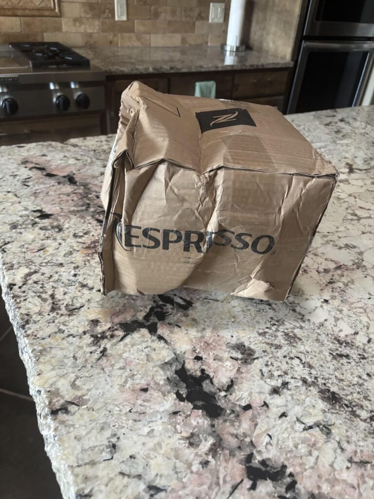 My order was delivered by a group of soccer playing elephants