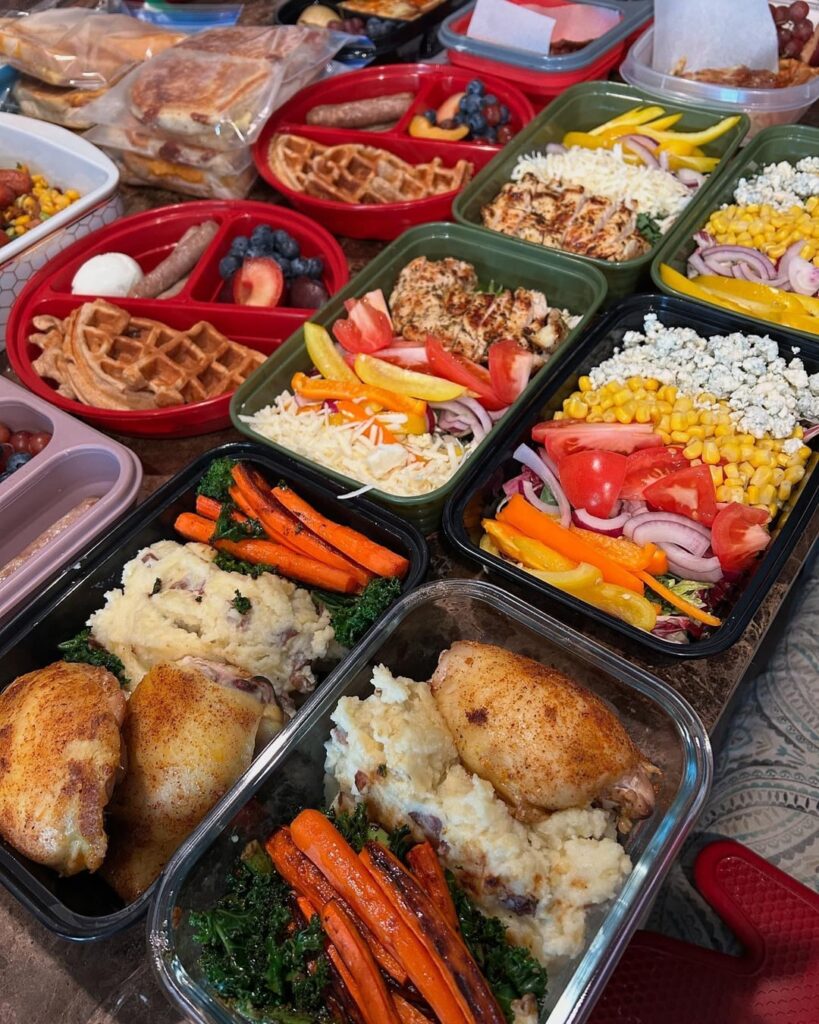 Lunch and Dinner Prep and Freezer Restock