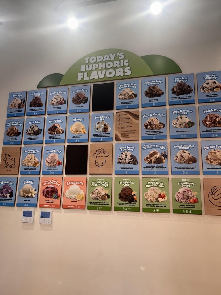 I finally got to visit a Ben and Jerry’s scoop shop AND Kopp’s custard I finally got to visit a Ben and Jerry’s scoop shop AND Kopp’s custard