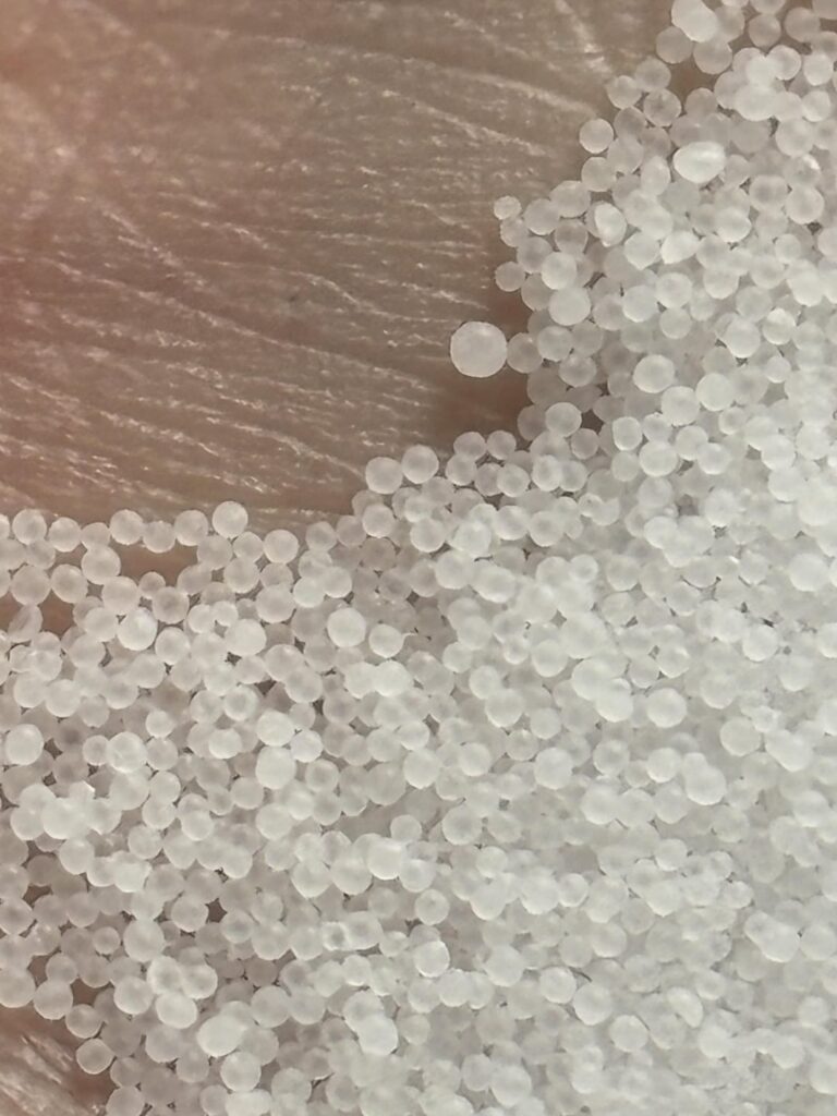 Why are my salt crystals spherical?