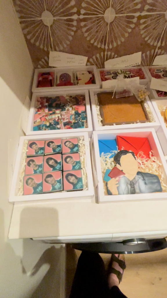 Interactive Squid Game Cookies I made!