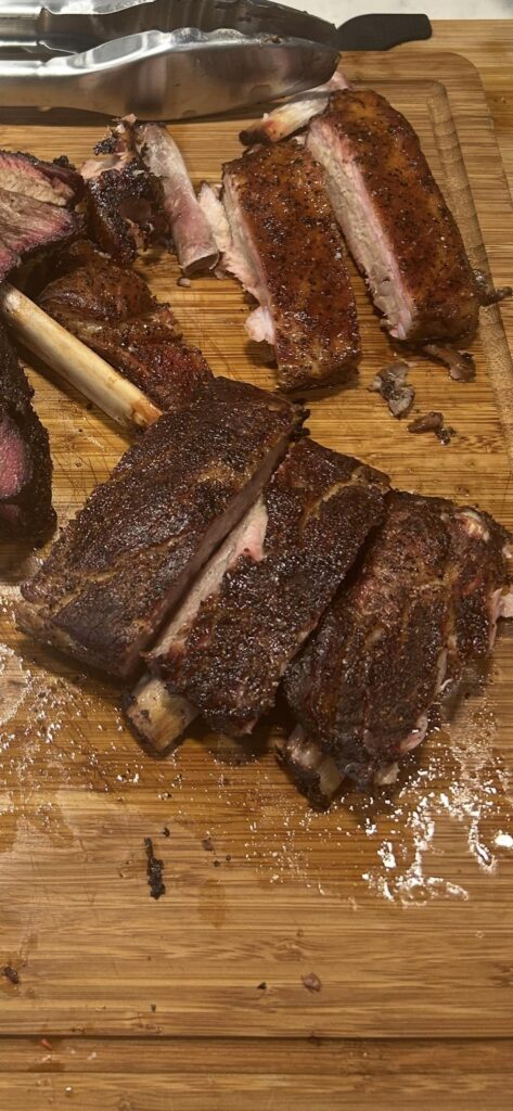 St. Louis Ribs 165f for 12 Hours. St. Louis Ribs 165f for 12 Hours.