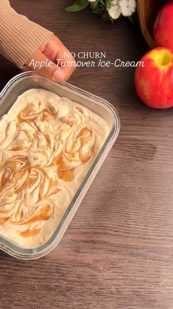 Apple Turnover Ice-Cream 🍎